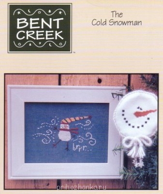 Схемы зимних дизайнов - Bent Creek - 1048 - The Cold Snowman.jpg