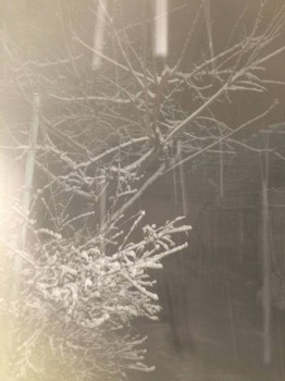 А вот так мело ничего не видно