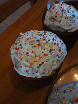 привычная белковая глазурь