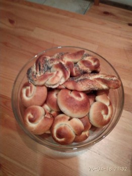 Улитки с  маком и сахаром