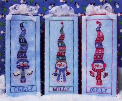 Схемы зимних дизайнов - Chilly_Willy_Milly.jpg