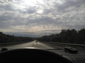 Какая облачность)))) наслаждалась ею))