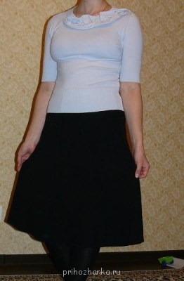 Длина юбок, допустимая и желаемая. - блуза и юбка.JPG