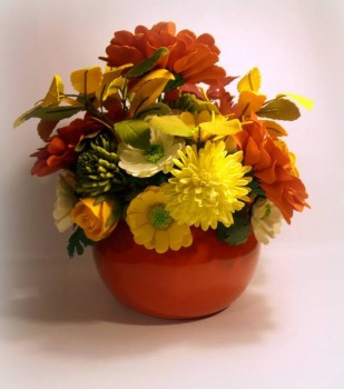 Рукотворные цветы в интерьере. - Cp5pZhriQAo.jpg