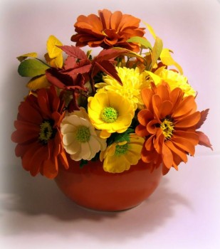 Рукотворные цветы в интерьере. - BYccrXVoC_g.jpg