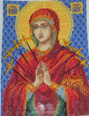 Наши вышитые иконы бисером, крестиком схемы - P7242175.JPG