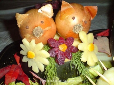 Поделки из овощей, фруктов , теста, еды - DSC00696.JPG