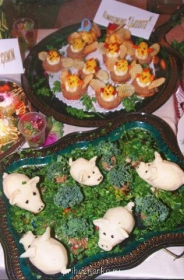 Поделки из овощей, фруктов , теста, еды - Image3.jpg