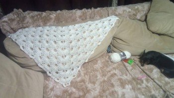 36 рядов=9 рапортам, начала второй моток, он же заключительный!