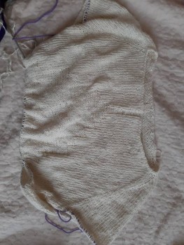 Мой льняной пуловер