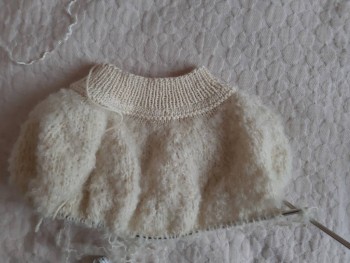 Букле мохеровое для дочери