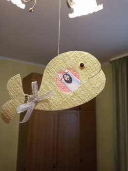 Вот кит с ионой. Из обоев. Так фактурненько смотрится.