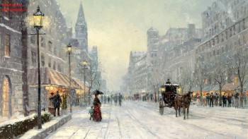 Картины и иллюстрации - Winter's_Dusk-1920x1080.jpg