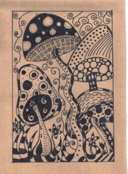 Мир глазами художника - Грибочки мои.jpg