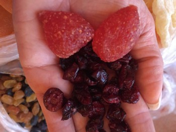 Клубника и клюква