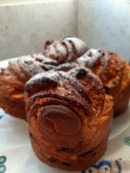 Слегка пригорел верх- надо было пркрыть