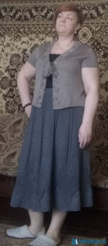 Участвовала в тесте юбки. Фото, правда, только домашнее