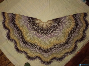 И вот шаль на блокировке