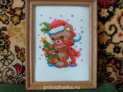 моя самая первая вышивка