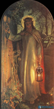Живу яркой жизню, но есть сомнения - CHrist-the-Light-of-the-World-by-William-Holman-Hunt-973657.jpg