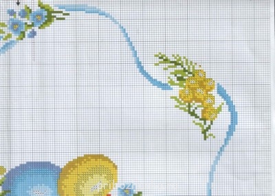 Вышивка крестом. Схемы на пасхальную тематику - Пасхальная3.jpg