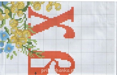 Вышивка крестом. Схемы на пасхальную тематику - Пасхальная5.jpg