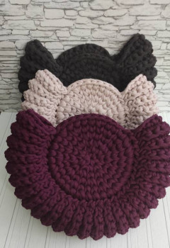 Это из трикотажной пряжи Бисквит