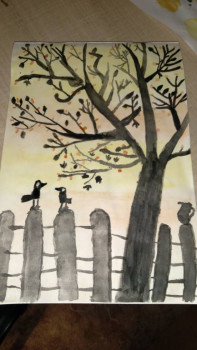 Варвара. Акварель.