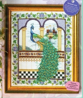 Схемы вышивок Люди, животные, птицы, насекомые  - 68415709_1293458532_pavlin1.jpg