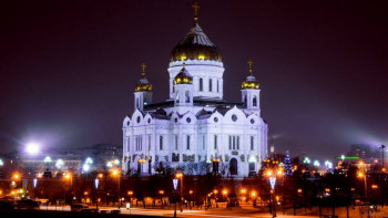 Доброго утра Хорошего дня Спокойной ночи  - vid-na-zasnezhennyj-hram-zimnim-vecherom.jpg