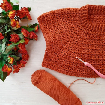 Вязание крючком одежды простые схемы  - 1624044332.jpg