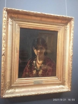 Харламов.Мордовская девушка.