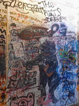 Стены подъезда