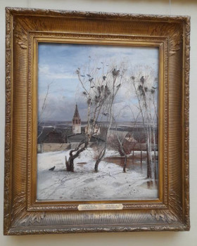 Алексей Саврасов " Грачи прилетели"