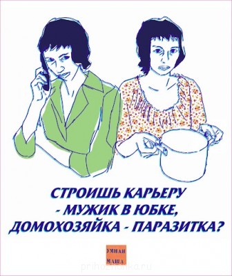 Карьера или дом? - домохозяйка-цвет1.jpg