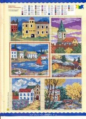 Вышивка крестиком. Пейзажи, строения, вид из окна - 13.jpg