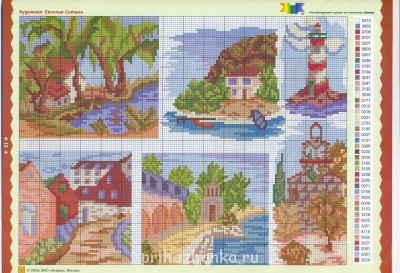 Вышивка крестиком. Пейзажи, строения, вид из окна - 15.jpg