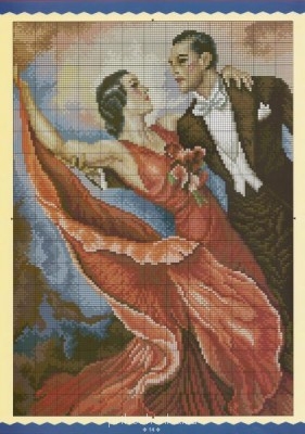 Схемы вышивок Люди, животные, птицы, насекомые  - 14.jpg