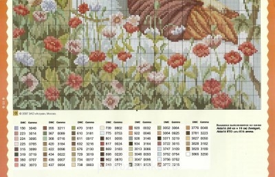 Схемы вышивок Люди, животные, птицы, насекомые  - 11.jpg