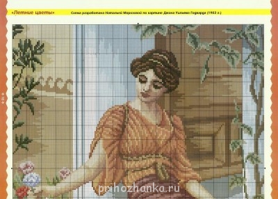 Схемы вышивок Люди, животные, птицы, насекомые  - 10.jpg