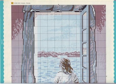 Схемы вышивок Люди, животные, птицы, насекомые  - 08.JPG