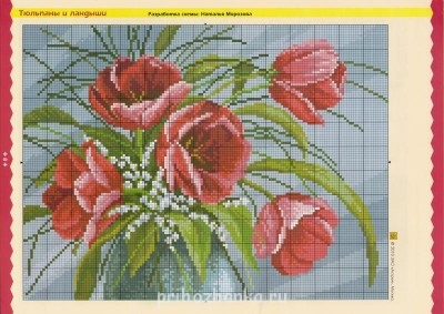Цветы. Схемы вышивки - 08.jpg
