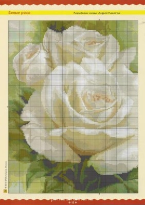 Цветы. Схемы вышивки - 12.jpg