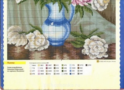Цветы. Схемы вышивки - 13.jpg