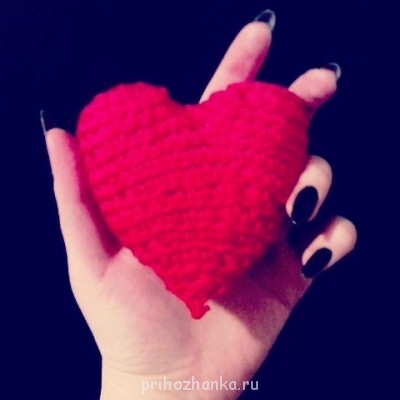 Амигуруми и прочие вязаные игрушки - сердце.jpg