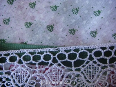 Это верхняя юбка. Отделка планируется.