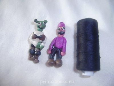 Творчество наших детей :  - димина лепнина2.jpg